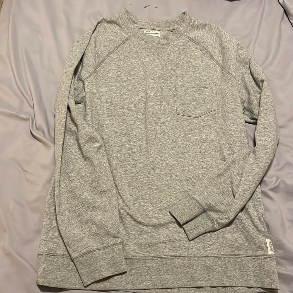 Mens Lucky Brand gray pullover